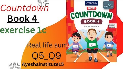 Oxford countdown class 4exersice1c||@ayeshainstitute15
