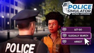 SHE WAS CARRYING A WHAT?! | Police Simulator Patrol Officers