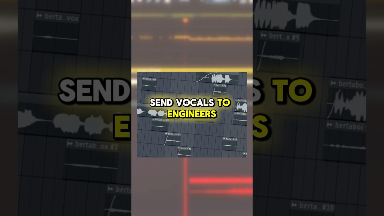 How to send vocal stems to audio engineers using FL Studio. 