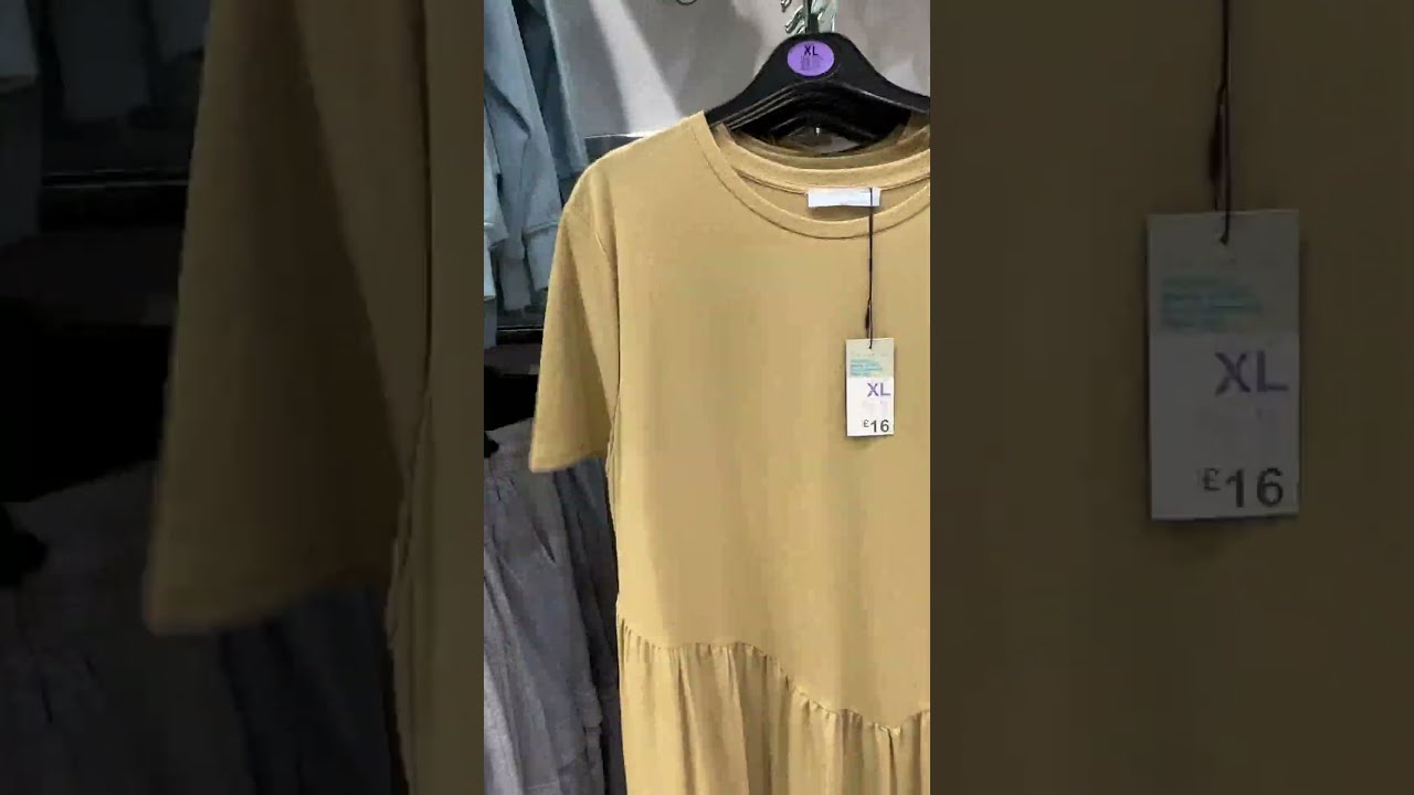Primark Women's Latest Short Sleeve Long Dress - February | 2023