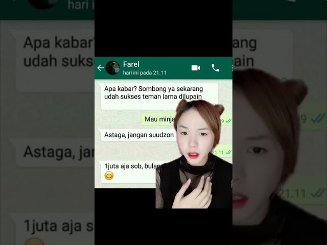 NGAKAK❗ HATI HATI KALO DAPET CHAT TEMEN LAMA🤣 class=