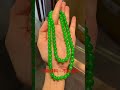 天然缅甸a货翡翠珠链 #珠宝 #翡翠#翡翠手鐲 #古玉收藏 #莎地亚珠宝