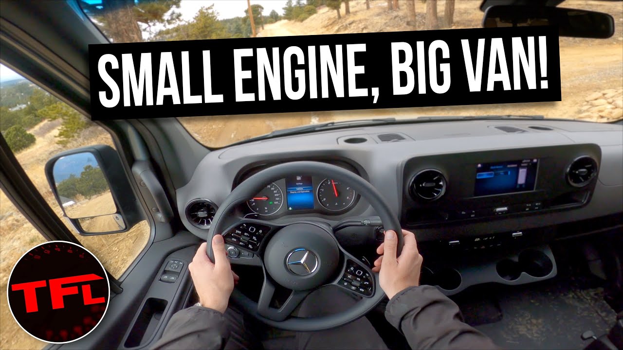 Underpowered? 2023 Mercedes Sprinter 2.0L Diesel POV On & Off-Road Review -  YouTube