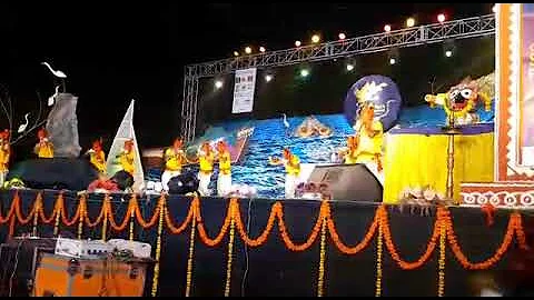Subhasri  sankha  dhwani  dance  in  cilika performance