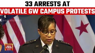 US News: Dozens Arrested At George Washington University In Dc As Protest Encampment Is Cleared