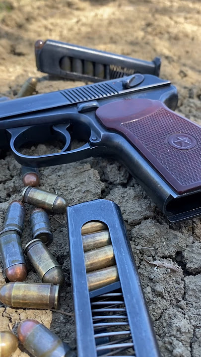 Russian orginal Makarov 9x18mm pistol|TheSoviet Military Sidearm