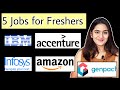 June 2022 Job for all Stream Freshers in IBM, Accenture, Infosys, Genpact & Amazon | Non tech Jobs