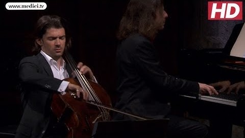 Gautier Capuçon and  Frank Braley - Fauré Après un rêve