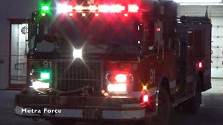 Chicago Fire Dept Engine 91 Responding