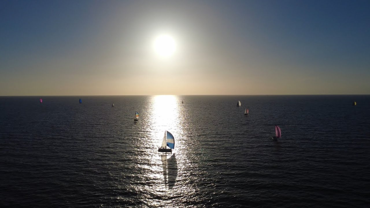 ⁣1. Wertung bei der Mittwochsregatta 2026 vor Warnemünde