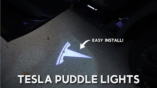 Tesla Model Y Puddle Lights | Easy Install!