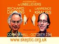 Richard Dawkins and Lawrence Krauss - An Evening With The Unbelievers (at Conway Hall)