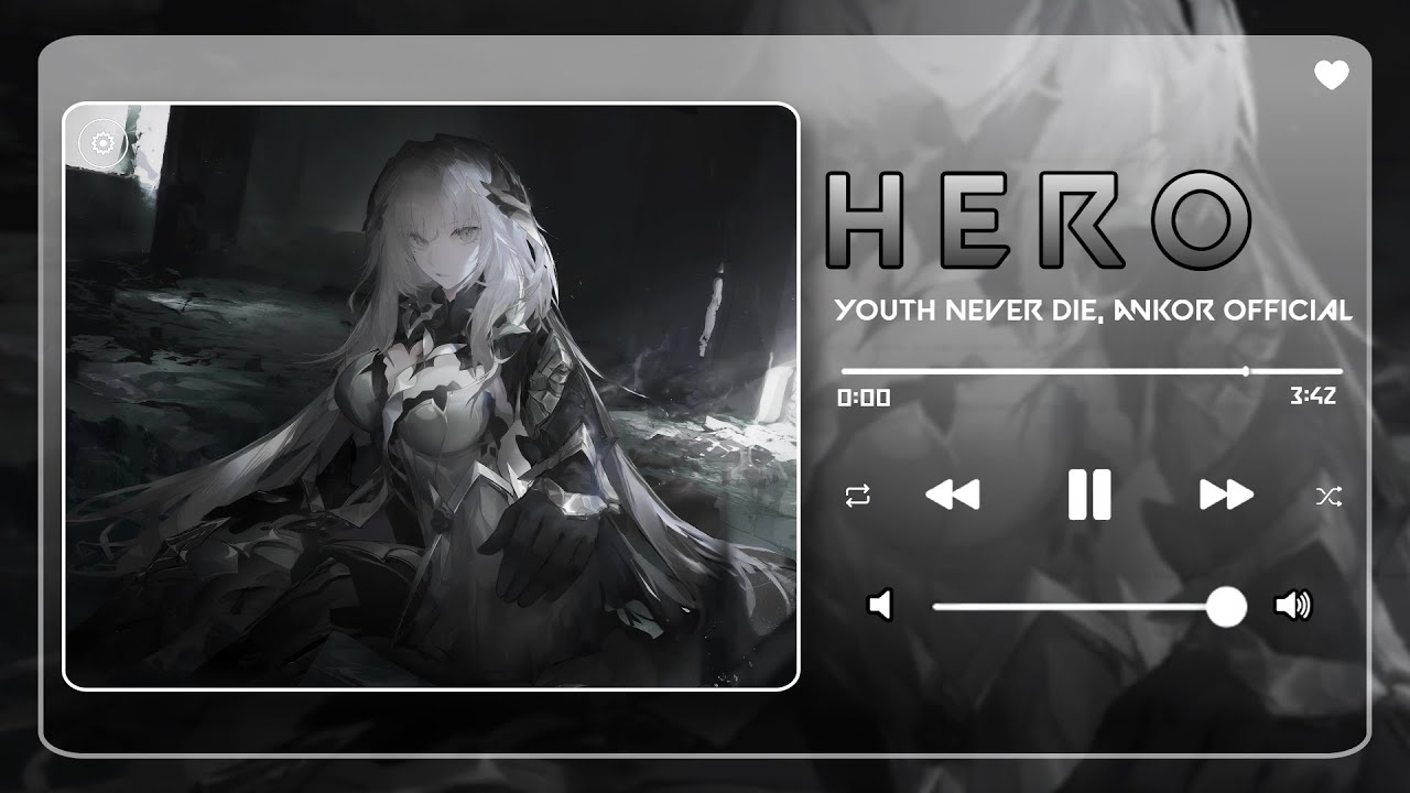 SKILLET HERO (cover) [𝘴𝘭𝘰𝘸𝘦𝘥 + 𝘳𝘦𝘷𝘦𝘳𝘣] Lyrics YouTube Music