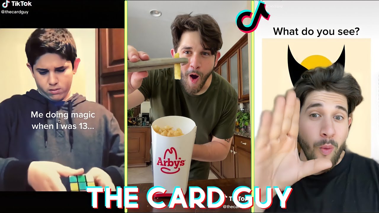 The Card Guy Tiktok Funny Videos Best thecardguy Magic Tricks and