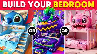 Would You Rather - Build Your Fantasy Luxury Dream Bedroom 🦄🛏️✨🌈 Daily Quiz