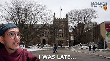 First day of offline classes 2022 | McMaster University | Rachit Jain