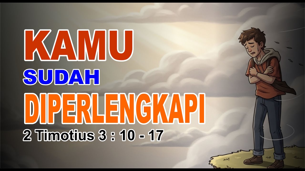 2 Timotius 3 : 10 - 17 | Diperlengkapi untuk Setiap Perbuatan Baik | Renungan Kristen