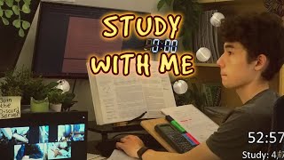 🔴 LIVE 8 hours | Study With Me | 150:30 | Streak #626 | Thunderstorm No Talking