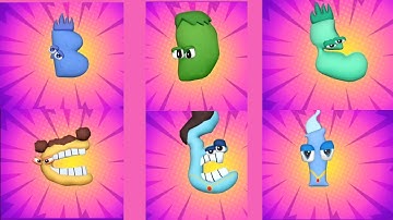 Alphabet Merge New Update  alphabet lore a-z #alphabet #boom