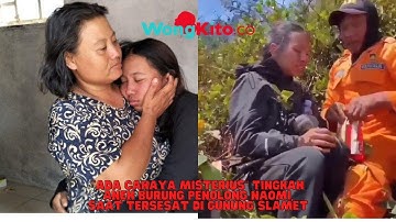 "Ada Cahaya Misterius" Tingkah Aneh Burung Penolong Naomi, Saat Tersesat di Gunung Slamet