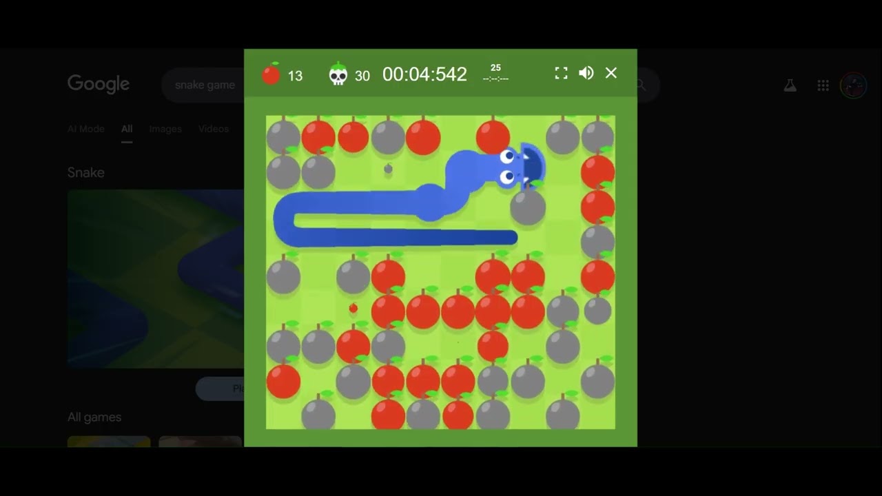 Can you beat this Snake Record: 25 apples bomb apple poison small board slow mode