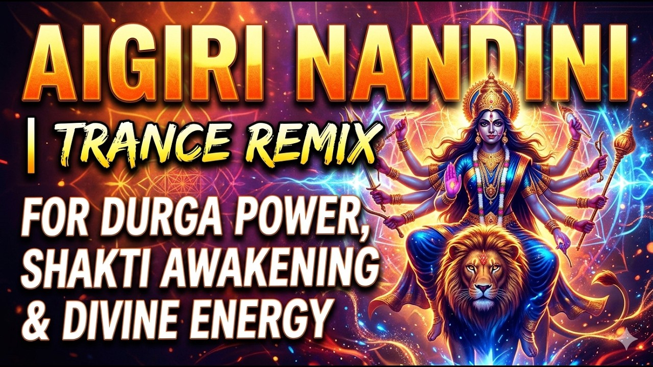 Aigiri Nandini | Trance Remix for Durga Power, Shakti Awakening & Divine Energy