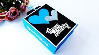 Beautiful Handmade Scrapbook for Birthday | Paper Craft Ideas | Scrapbook Ideas | Tutorial