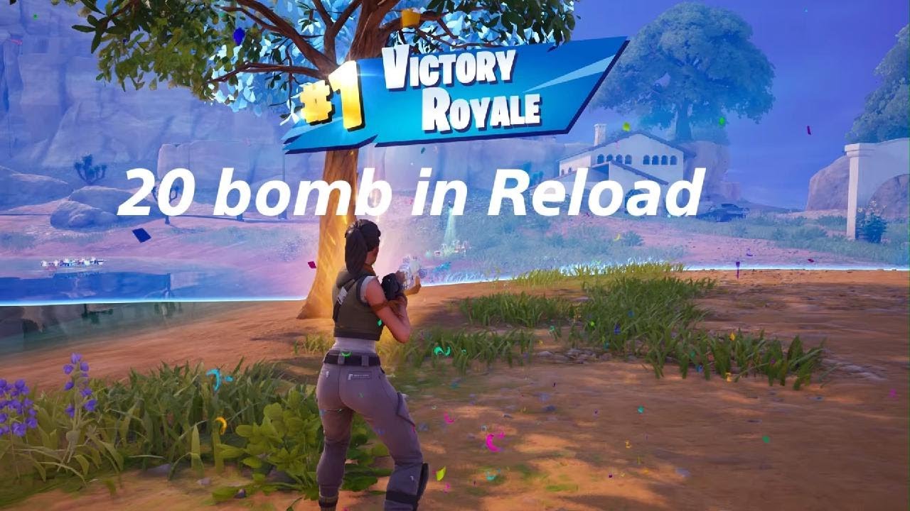 20 bomb in Reload #Fortnite #gaming - YouTube