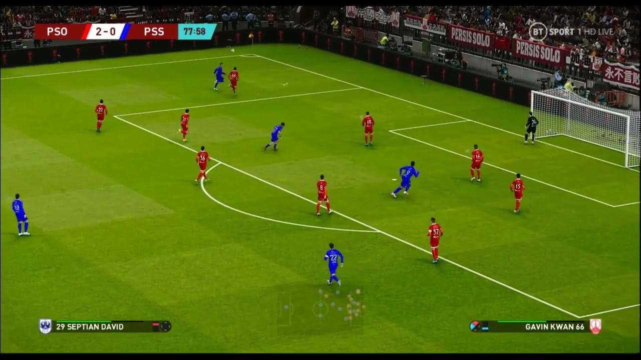 PES 2021 🔴 Persis Solo vs PSIS Semarang 🔴 PS5 PC Gameplay Longplay