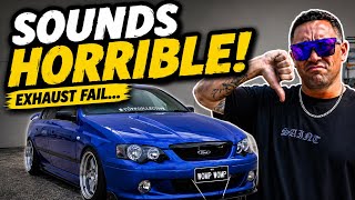 We Made Australia's WORST SOUNDING EXHAUST EVER!