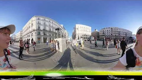02 Медведь и земляничное дерево - главный символ Мадрида, Испания - 360