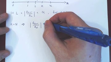 The Ratio Test - Proof of Part (a)