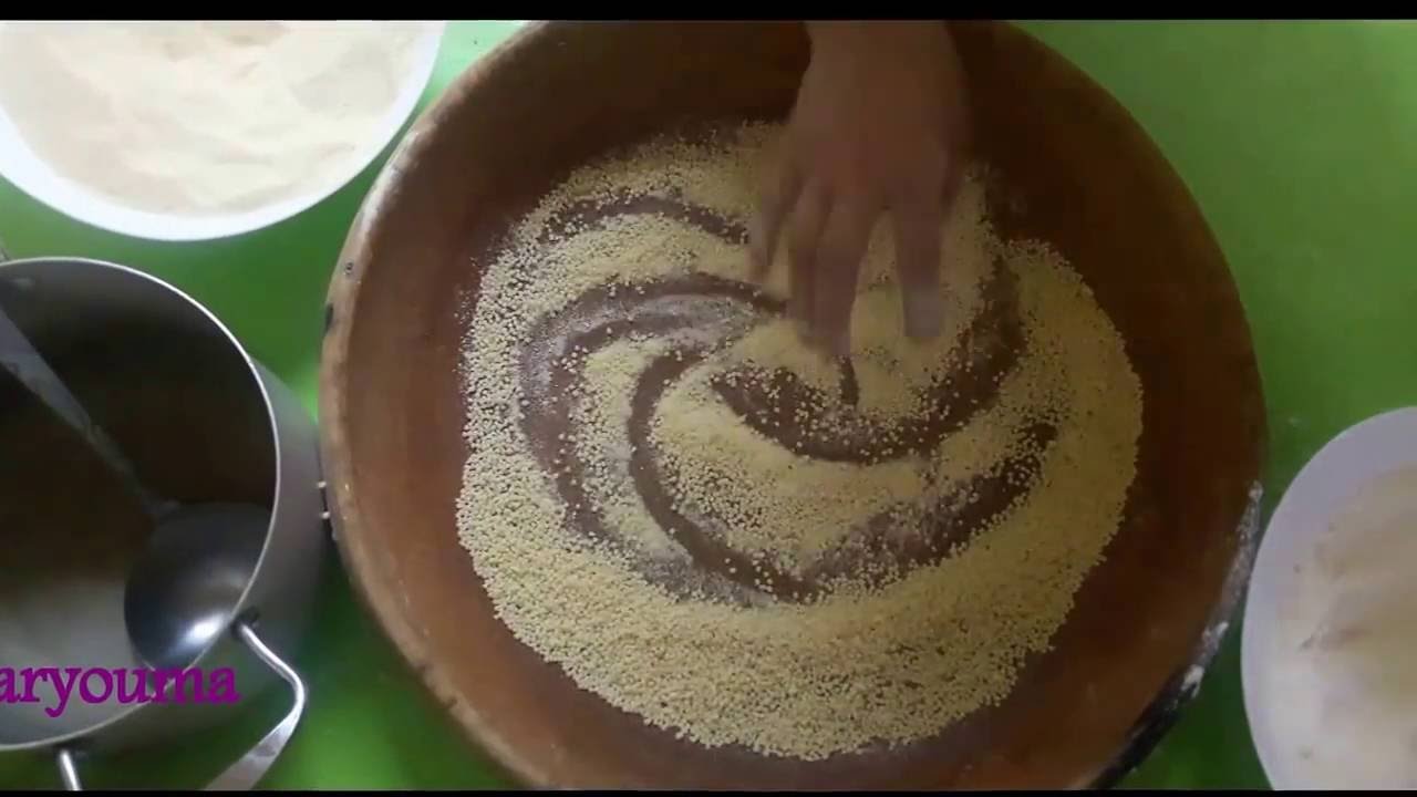 مريومة فتل العيش / البركوكس  / المردود بطريقة سهلة و سريعة