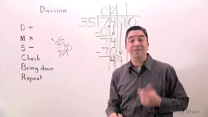 Division: 4 Digit by 2 Digit / My Growing Brain