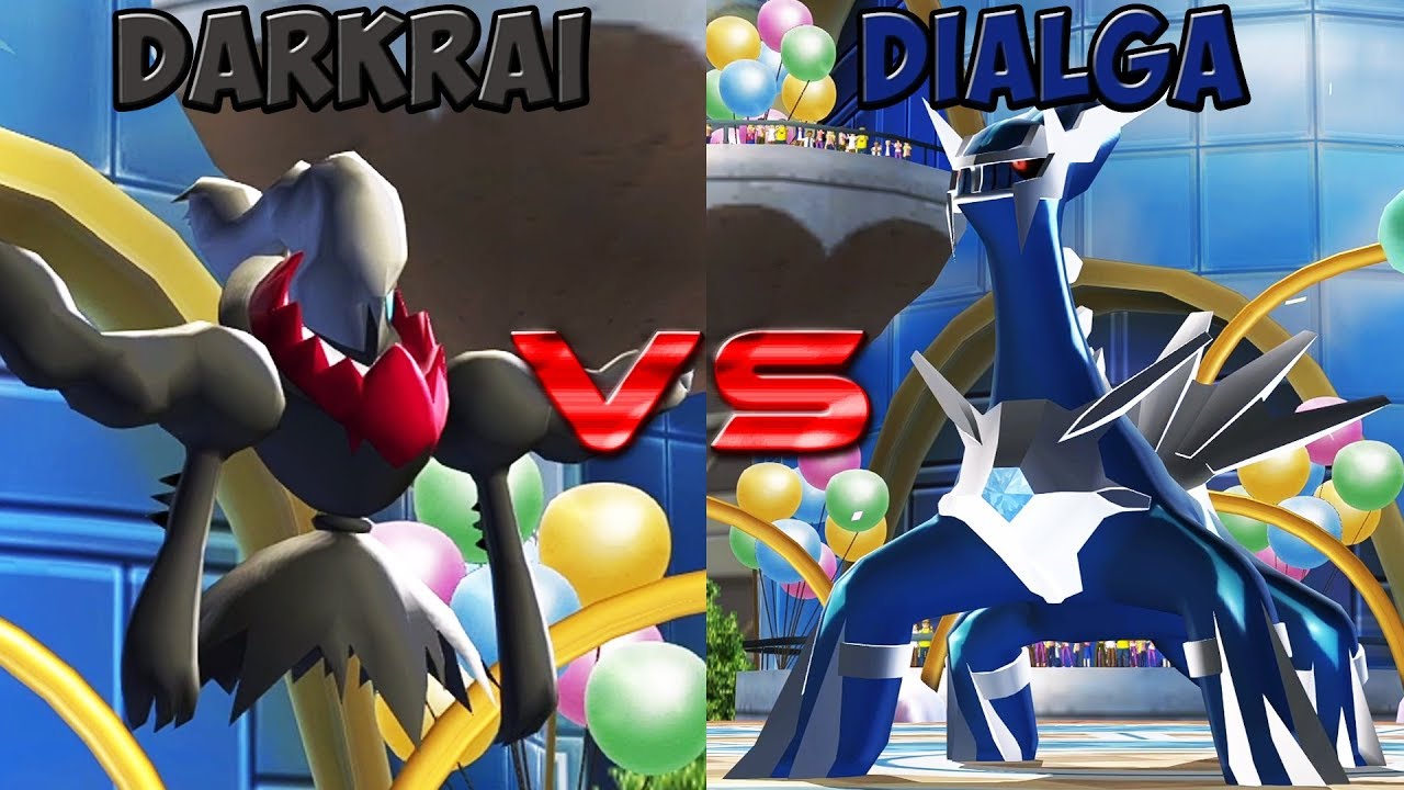 Pokemon battle revolution - Darkrai vs Dialga