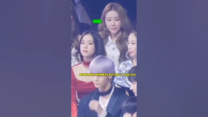 Momoland is jealous over Jennie 😳 #momoland #jealous #jennie #likejennie #song #shorts #trending