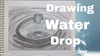 How to draw water drop.... easy steps  #art #subscribe