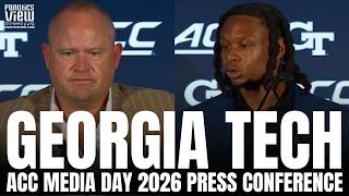 Brent Key Previews Georgia Tech's 2026 Season With Kyle Efford, Justice Haynes & Malachi Hosley