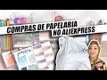 COMPRINHAS DE PAPELARIA NO ALIEXPRESS