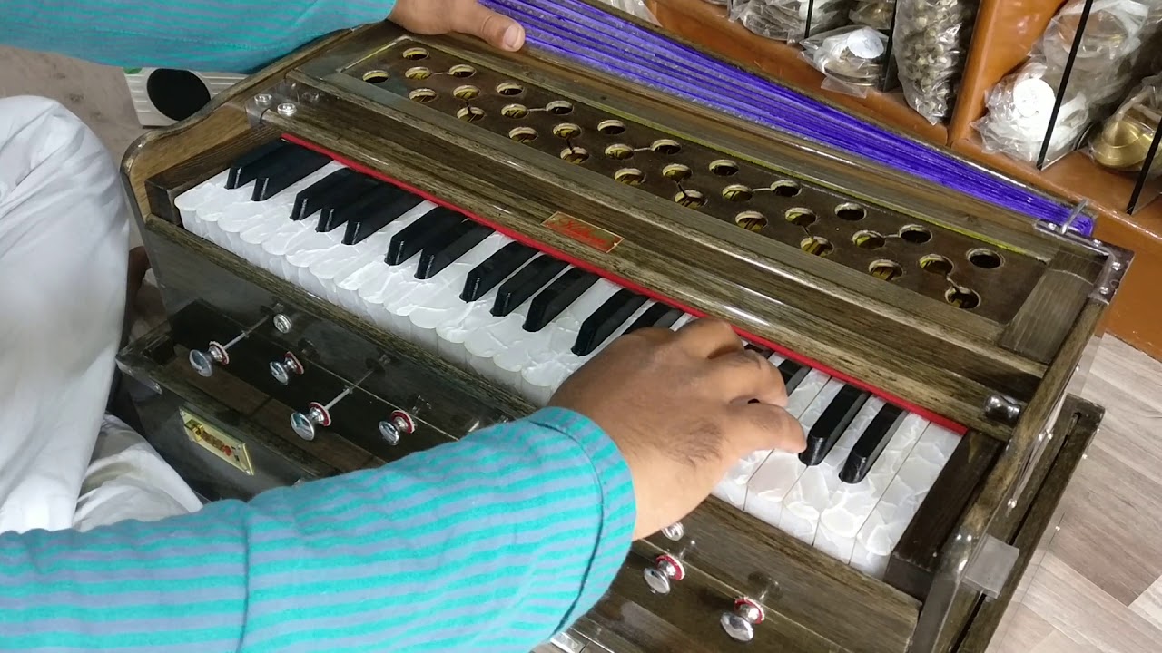 Kishori 42 Oliv Portable Coupler Harmonium YouTube