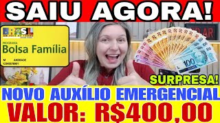 CONFIRMADO! R$ 400,00 NOVO AUXÍLIO EMERGENCIAL APROVADO! INSCRIÇÃO JÁ COMEÇ0U! SAIBA QUEM PODE RECEB