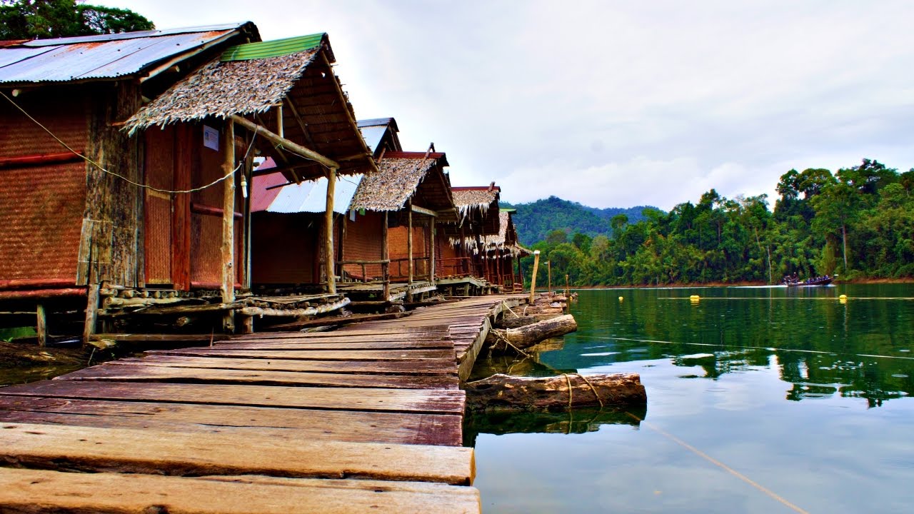 Floating Raft Houses on Cheow Lan Lake Khao Sok National Park Day 2