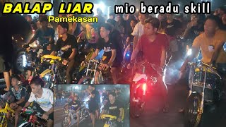 BALAP LIAR PAMEKASAN🏁|| MIO BERADU SKILL DI SIRKUIT 😱
