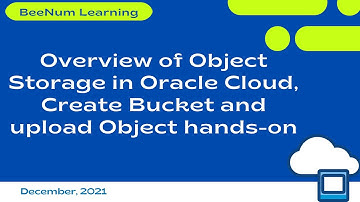 Basics of Object Storage in Oracle Cloud | How to create Bucket and upload Object hands-on