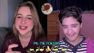 Saamiya Hijab Tiktok Live With Dr Eman Samiya Mein Daily Banana Khati Hun