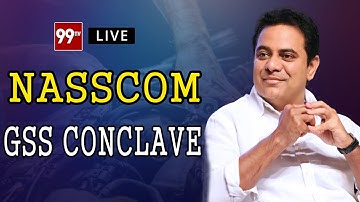 Minister Sri. KTR Participating in Nasscom GCC Conclave at HICC, Hyderabad || 99TV LIVE