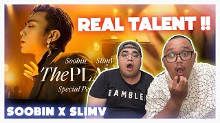 SOOBIN X SLIMV - THE PLAYAH (Special Performance / Official Music Video) REACTION