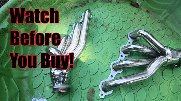 Ebay S10 LS Conversion Swap Headers Review