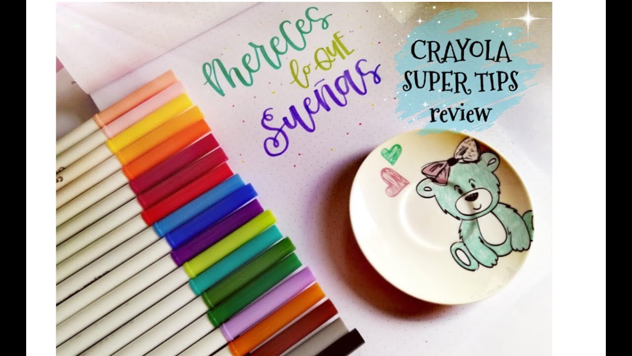 86 Plumones = Super Tips Crayola +rotuladores Duals Letterin