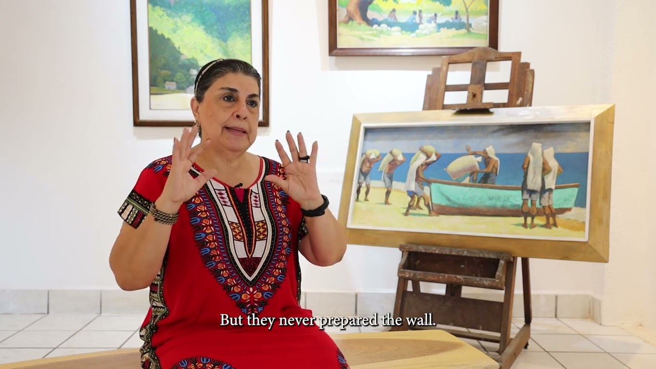 Daniel Lechón: Artista mexicano maestro; pintor de bellas artes en Puerto Vallarta en las 1950-1960s